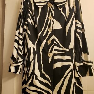 Anthracite topper coat